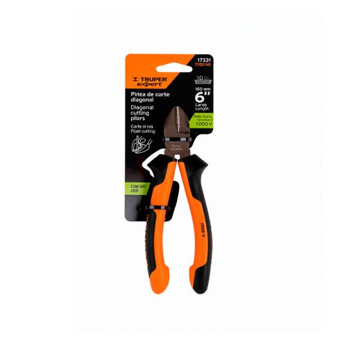 T202-7 ALICATE CORTA FRÍO 7", MANGO DE VINIL