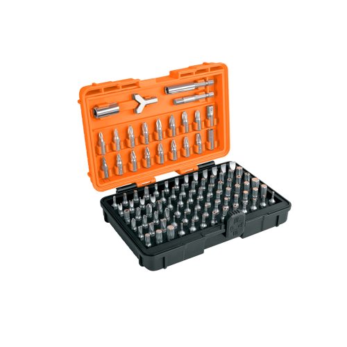 Mesa de trabajo 253 PUN-100 JUEGO 100 PIEZAS, PUNTAS DE DESARMADOR 1, CON ESTUCHE