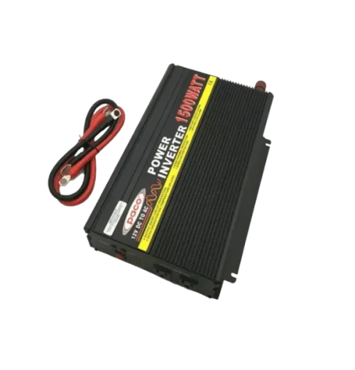 Inversor  de 1000W - 8.7 Amperios. Entrada 12V DC / 83.3A Salida 115V AC