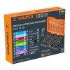 PUN-100+E1 PUN-100 JUEGO 100 PIEZAS, PUNTAS DE DESARMADOR 1, CON ESTUCHE
