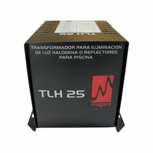 TLH-25-VA-fup TRANSFORMADOR LUZ HALOGENA TLH-25W CAJA METETALICA MAGOM