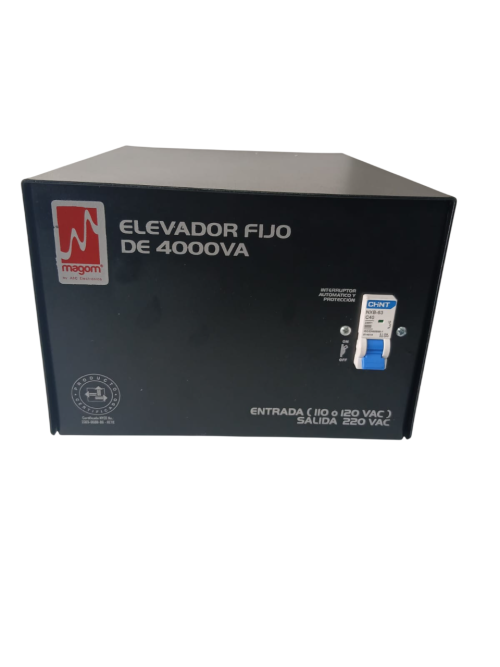 ELEVADOR FIJO 4000VA 110/220V MAGOM