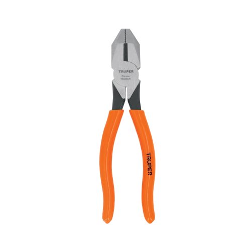 T201-7 Pinza para electricista 7" uso rudo, mango PVC, TRUPER