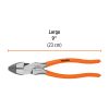 T210-9+FC2 Pinza de punta y corte 6" mango de PVC, TRUPER