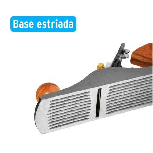 Cepillo para carpintero  4 base estriada, TRUPER 12009