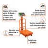 BAS-100PLA+FC1 Báscula electrónica de plataforma, plegable, 100 kg, TRUPER 15729