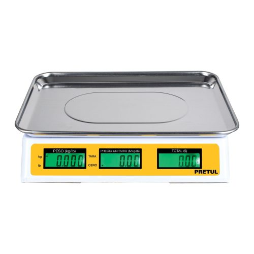 Báscula electrónica multifunciones 30 kg, PRETUL 27119
