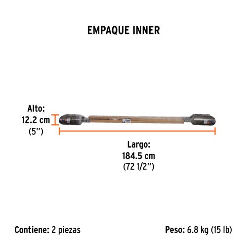 CA-36+EI1 Cavador mangos de madera 48", TRUPER