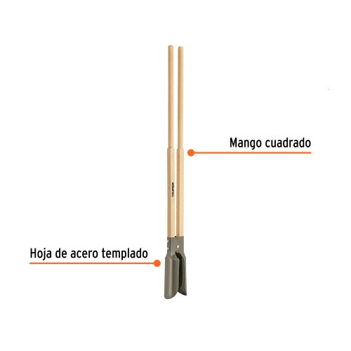 CA-36+FC1 Cavador mangos de madera 48", TRUPER