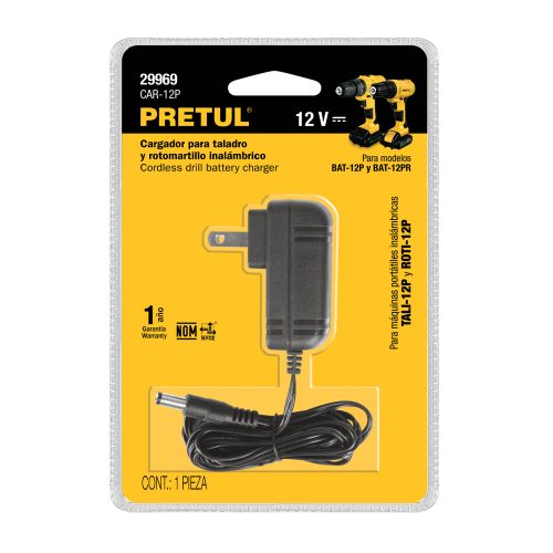 Cargador de baterías de ion litio, 12V para taladro TALI-12P 29969