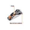 Cepillo tipo chancla para carpintero, TRUPER 12024
