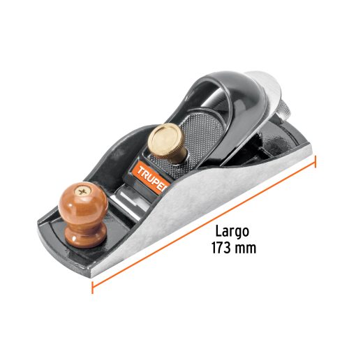 Cepillo tipo chancla para carpintero, TRUPER 12024
