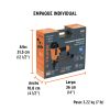 CLNE-16+EIND1 Clavadora neumática profesional, calibre 16, TRUPER