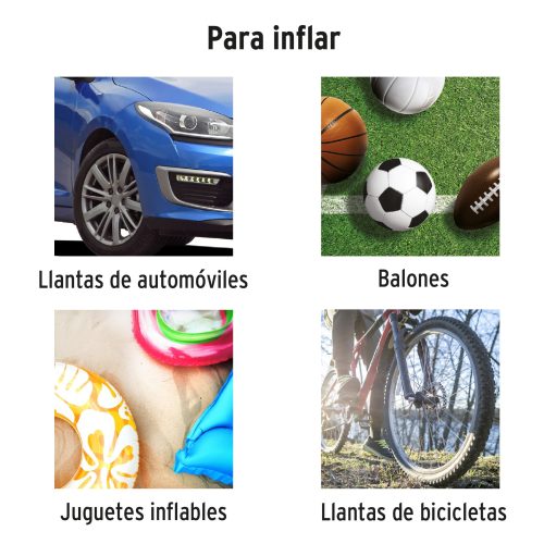 Inflador portátil para auto, 12 V, PRETUL 21689