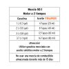 Cortasetos con motor a gasolina 26 cc, profesional, TRUPER( 12251)