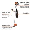 Desmalezadora a gasolina 52 cc mango tipo "bici", 18" corte (11032)