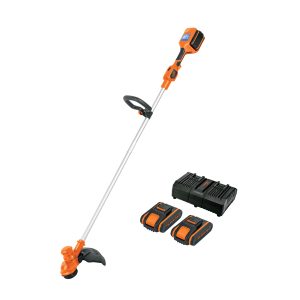 Desbrozadora inalámbrica 40V, 2 baterías 2Ah,1 carg.dual,PRO (103243)