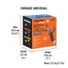 DIMI-20AS+EIND1 Destornillador de impacto 1/4", 20V, sin accesorios, PRO 103254