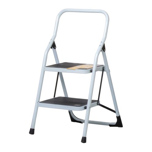 ESTU-2P Escalerilla tubular, plegable, 2 peldaños, PRETUL (24118)