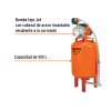 HIDR-1X100+FC1 Equipo hidroneumático 100L, jet inoxidable 1 HP, TRUPER 12255