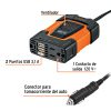 Inversor de corriente de 120 W con puertos USB, TRUPER 10447
