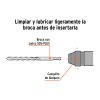 Juego de 5 brocas para concreto SDS Plus, TRUPER 102364