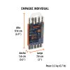 Juego de 5 brocas para concreto SDS Plus, TRUPER 102364