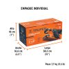 LIBA-3X21A2+EIND1 Lijadora de banda 3 x 21", 1010W, TRUPER PRO 13448