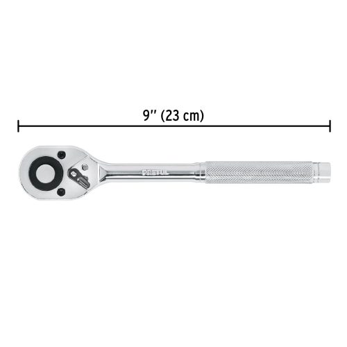 M-1252PB+FC2 Matraca cuadro 1/2" cabeza de pera liberación rápida, PRETUL 21152