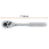 M-1412+FC2 Matraca triple cuadros 1/4", 3/8" y 1/2", TRUPER 13649