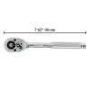 M-3852PB+FC2 Matraca cuadro 3/8" cabeza de pera liberación rápida, PRETUL 21161