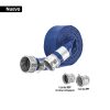 Rollo de manguera plana 3" x 7.5m de descarga con conexiones 103649