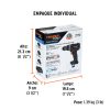 MAX-20RS+EIND1 Rotomartillo 1/2", 20V, sin accesorios, MAX 101405
