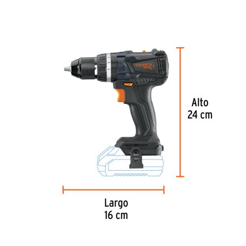 MAX-20RS+FC2 Rotomartillo 1/2", 20V, sin accesorios, MAX 101405