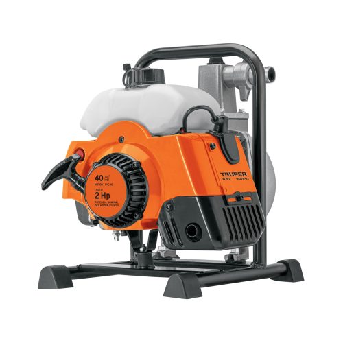 Motobomba autocebante 1"x1", gasolina 2HP, agrícola, TRUPER 103926