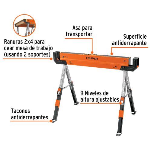 Prensa mecánica montada en caballete, TRUPER 103318