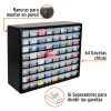 ORG-64+FC1 Organizador con 64 gavetas, TRUPER 10985