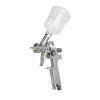 PIPI-410 Pistola p/retoque gravedad HVLP vaso plástico, 1 mm, TRUPER