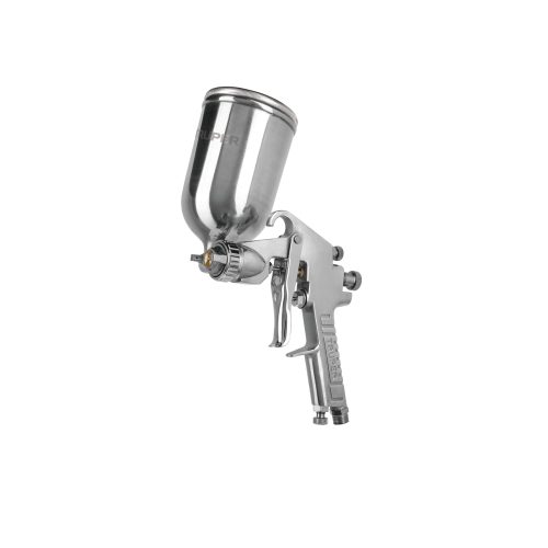 Pistola para pintar LVMP vaso aluminio, 2 mm, TRUPER