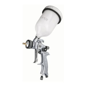 Pistola p/pintar gravedad HVLP vaso plástico, 1.4 mm, EXPERT