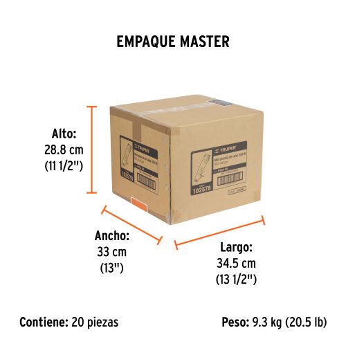 PISCA-AM+EM2 Mini pistola de calor 350W, TRUPER PRO 102578