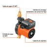 PRE-1-6+FC1 Bomba presurizadora 1/6 HP, TRUPER 14635