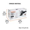 Pulidora rotativa 7", 1200W, TRUPER INDUSTRIAL 16673