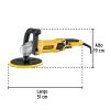 PULA-7P+FC2 Pulidora rotativa 7", 1200W, con accesorios, PRETUL 28151