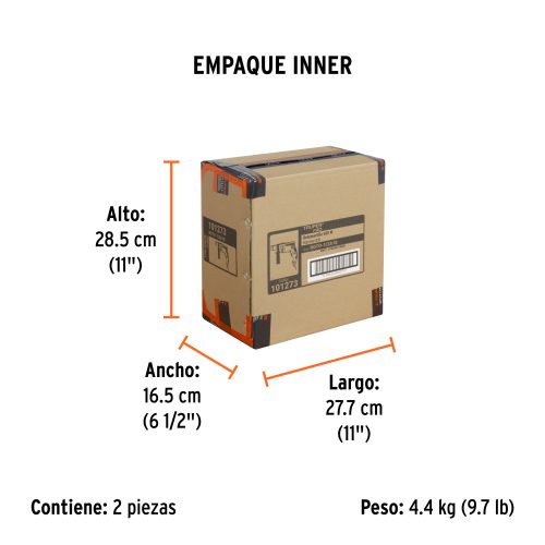 Rotomartillo/destornillador 1/2", 600W, TRUPER PRO 101273