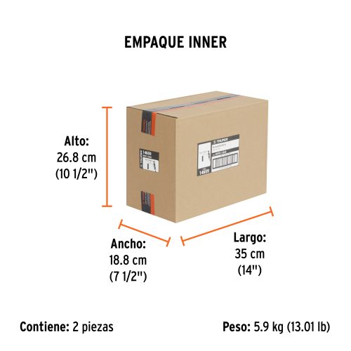 Rotomartillo/destornillador 1/2", 850W, TRUPER PRO 14659