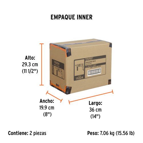 Rotomartillo/destornillador 1/2", 900W, TRUPER INDUSTRIAL 19324