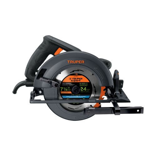 SICI-7-1-4N4 Sierra circular 7-1/4", 1800W, TRUPER INDUSTRIAL 11779