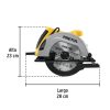 Sierra circular 7-1/4", 1200W, PRETUL 27098