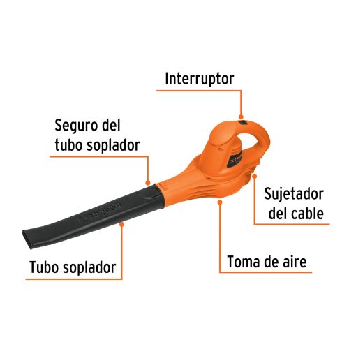 SOPLA-960+FC1 Sopladora eléctrica de 960 W, TRUPER 18145
